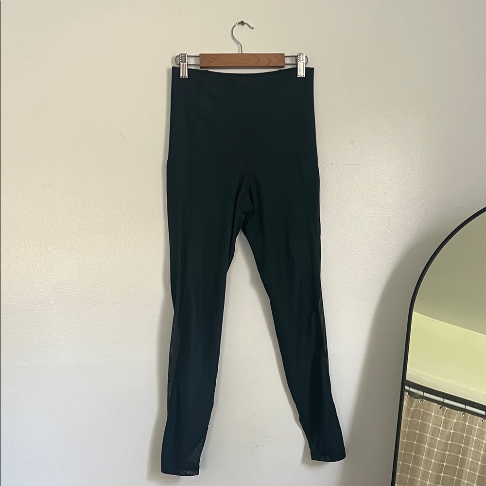 Old Navy High-Rise Active Leggings with sheer panel detailing